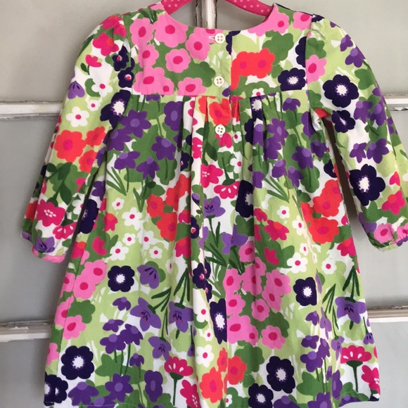 Size 12-18 mos corduroy floral dress - Picture 3 of 4